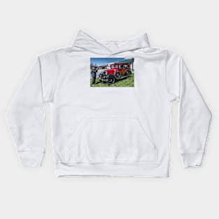 Margan and Model A Kids Hoodie